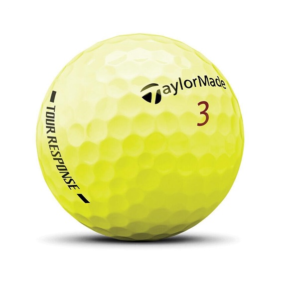 TaylorMade Tour Response Golfbälle, gelb