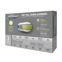 TaylorMade Tour Response Neon Stripe Golfbälle, multi-pack