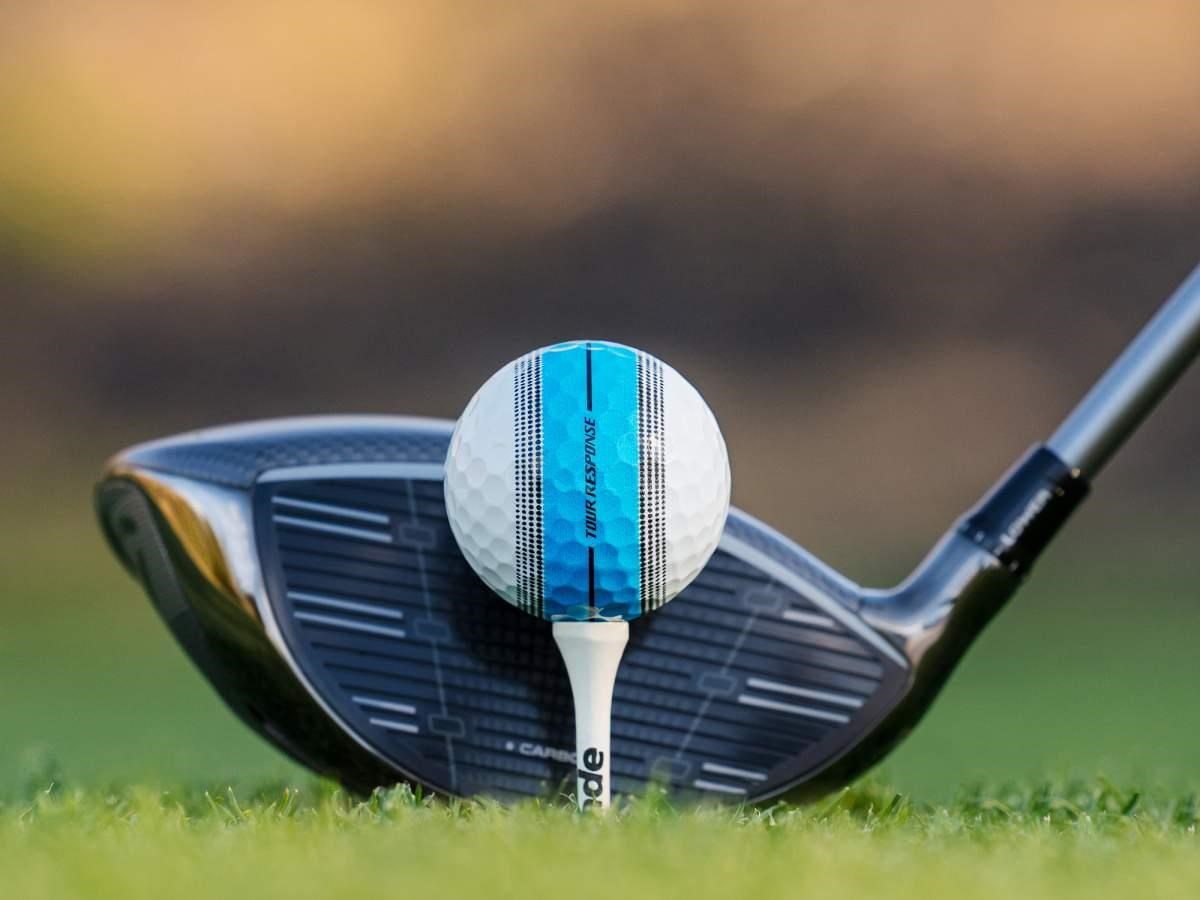 TaylorMade Tour Response Neon Stripe Golfbälle, multi-pack