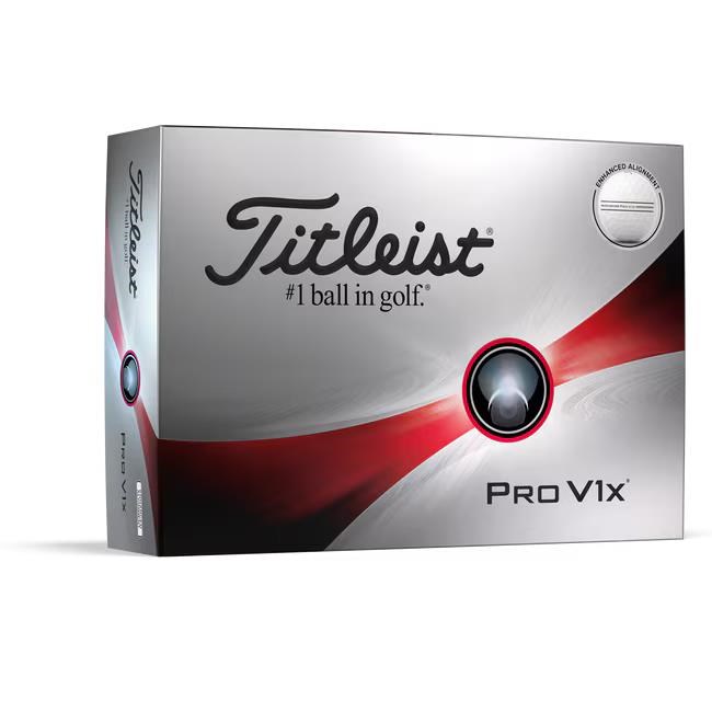 Titleist Pro V1x Enhanced Alignment Golfbälle