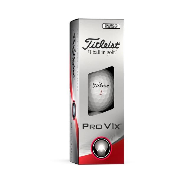 Titleist Pro V1x Enhanced Alignment Golfbälle