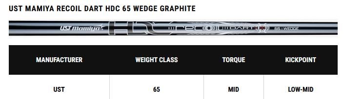 Callaway Opus Brushed Chrome Herren Wedge, Graphit