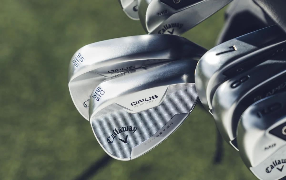 Callaway Opus Platinum Chrome wedge, Stahl