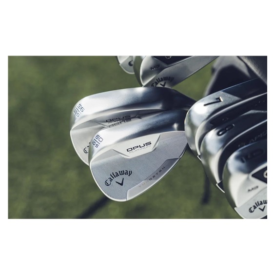 Callaway Opus Platinum Chrome wedge, Stahl