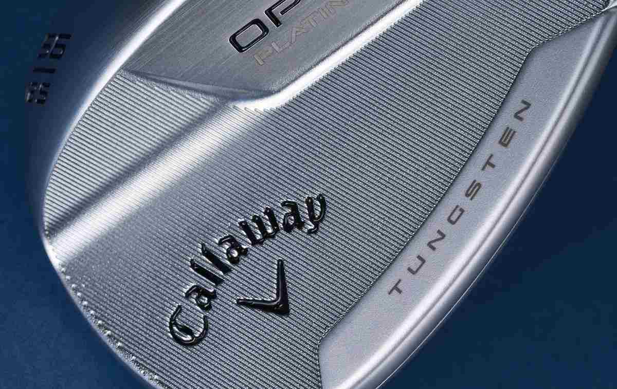 Callaway Opus Platinum Chrome wedge, Stahl