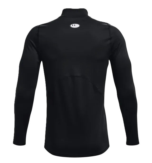 Under Armour CG Armour Fitted Mock Herren-Funktions-T-Shirt, schwarz