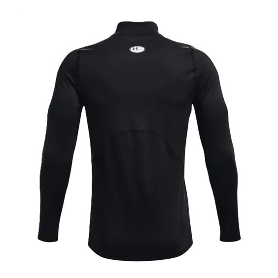 Under Armour CG Armour Fitted Mock Herren-Funktions-T-Shirt, schwarz