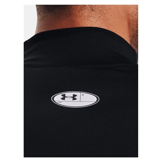 Under Armour CG Armour Fitted Mock Herren-Funktions-T-Shirt, schwarz