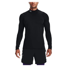 Under Armour CG Armour Fitted Mock Herren-Funktions-T-Shirt, schwarz
