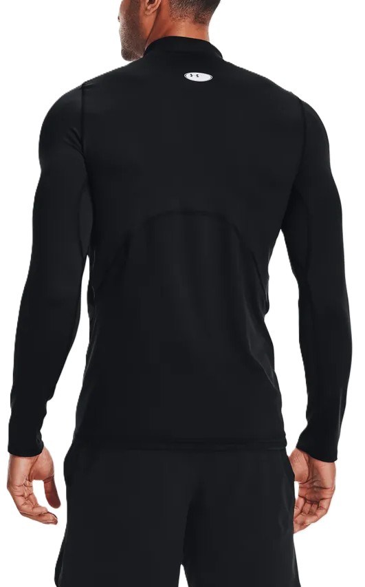 Under Armour CG Armour Fitted Mock Herren-Funktions-T-Shirt, schwarz