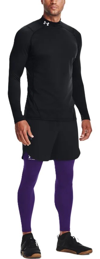 Under Armour CG Armour Fitted Mock Herren-Funktions-T-Shirt, schwarz