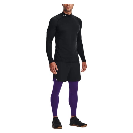 Under Armour CG Armour Fitted Mock Herren-Funktions-T-Shirt, schwarz