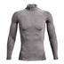 Under Armour CG Armour Fitted Mock Herren-Funktions-T-Shirt, grau