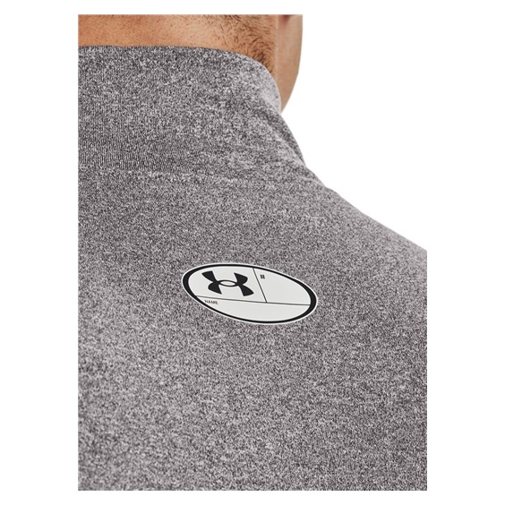 Under Armour CG Armour Fitted Mock Herren-Funktions-T-Shirt, grau