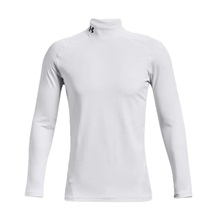 Under Armour CG Armour Fitted Mock Herren-Funktions-T-Shirt, weiss