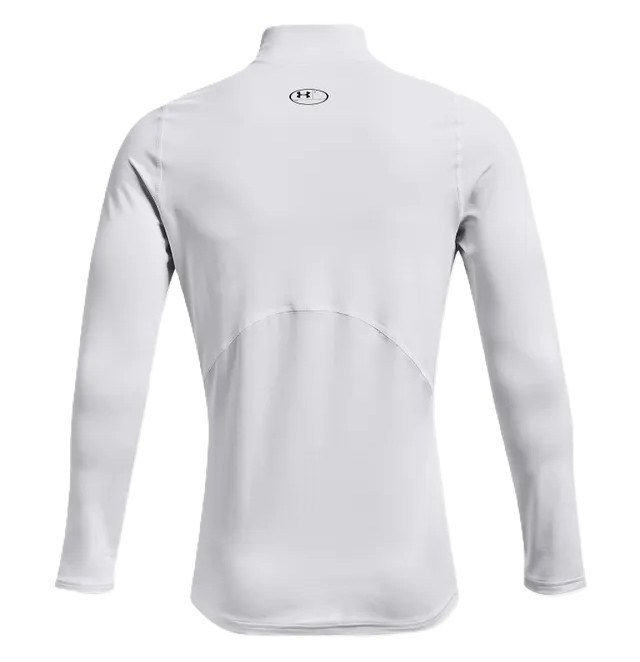 Under Armour CG Armour Fitted Mock Herren-Funktions-T-Shirt, weiss