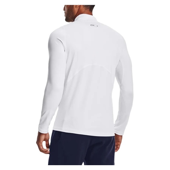 Under Armour CG Armour Fitted Mock Herren-Funktions-T-Shirt, weiss