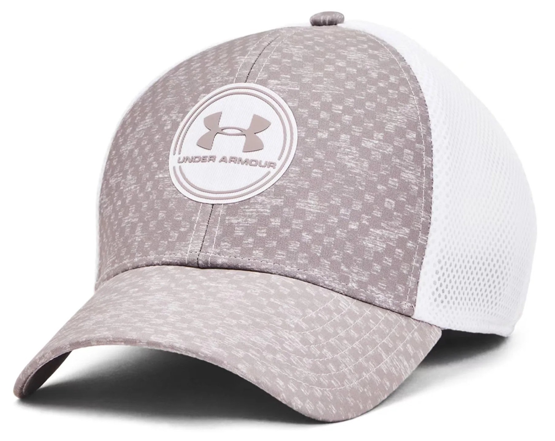 Under Armour Iso-chill Driver Mesh Herren Cap, weiss/grau