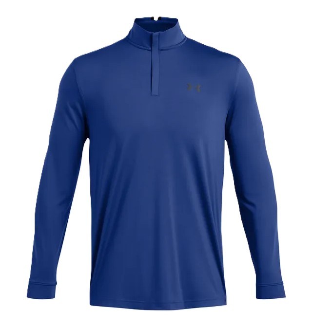 Under Armour Playoff 1/4 Zip Herren Sweatshirt, blau