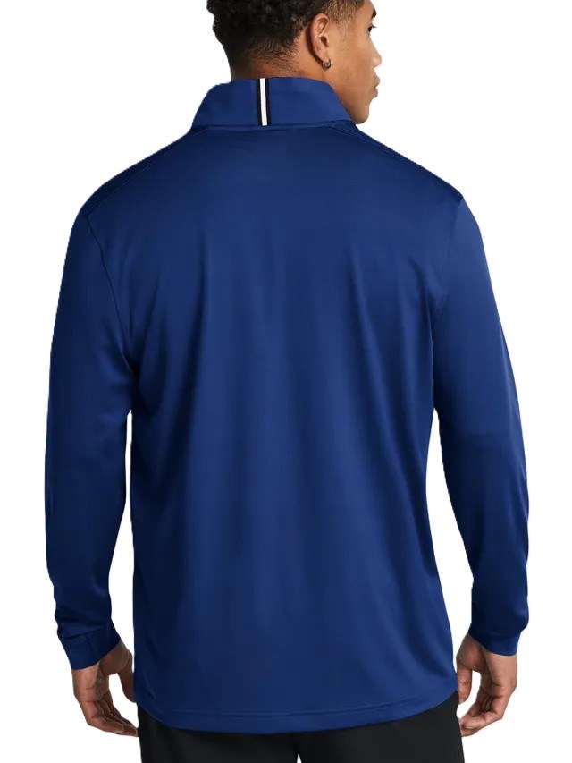 Under Armour Playoff 1/4 Zip Herren Sweatshirt, blau