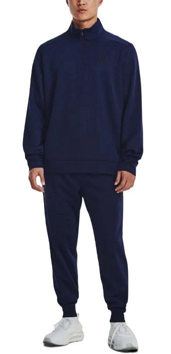 Under Armour Fleece 1/4 zip Herren Sweatshirt, dunkelblau