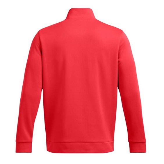 Under Armour Fleece 1/4 zip Herren Sweatshirt, rot