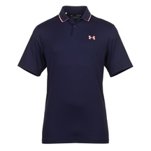 Under Armour Iso-Chill Herren Poloshirt, midnigt navy/flare orange
