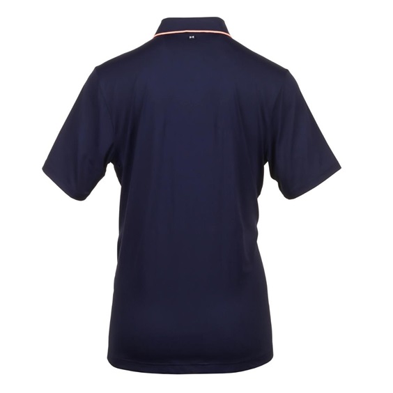 Under Armour Iso-Chill Herren Poloshirt, midnigt navy/flare orange