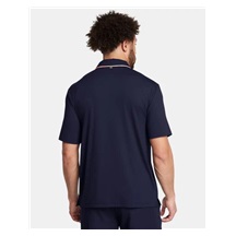 Under Armour Iso-Chill Herren Poloshirt, midnigt navy/flare orange