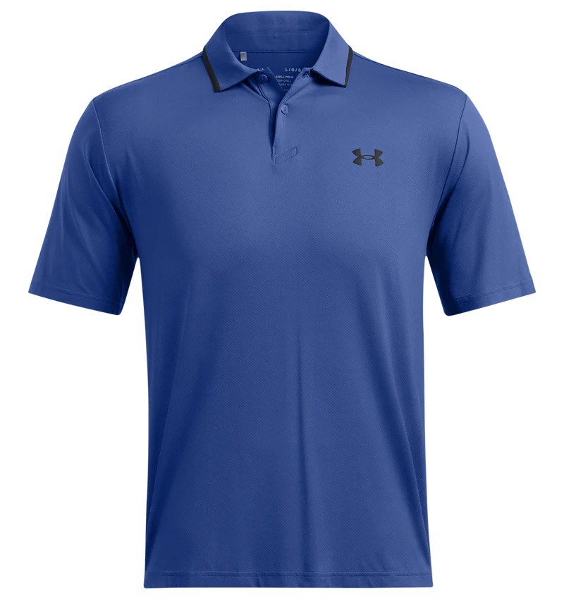 Under Armour Iso-Chill Polo mens polo, tech blau/schwarz