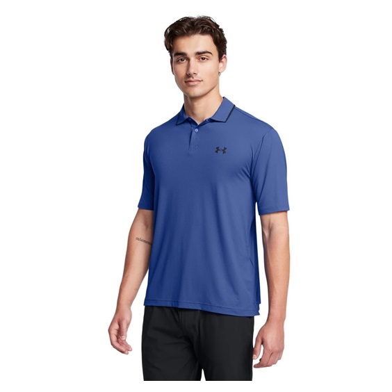 Under Armour Iso-Chill Polo mens polo, tech blau/schwarz