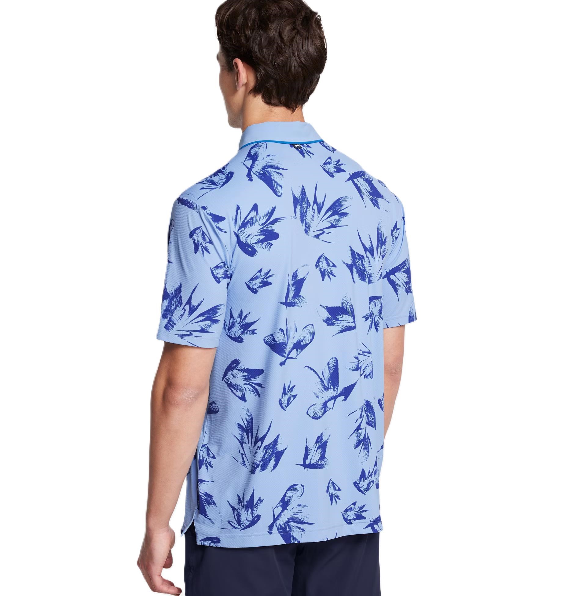 Under Armour Iso-Chill Edge Herren Poloshirt, horizon blue/tech blue
