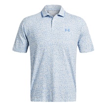 Under Armour Iso-Chill Herren Poloshirt, weiss/retro blau