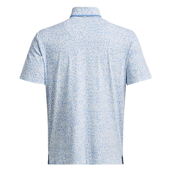 Under Armour Iso-Chill Herren Poloshirt, weiss/retro blau