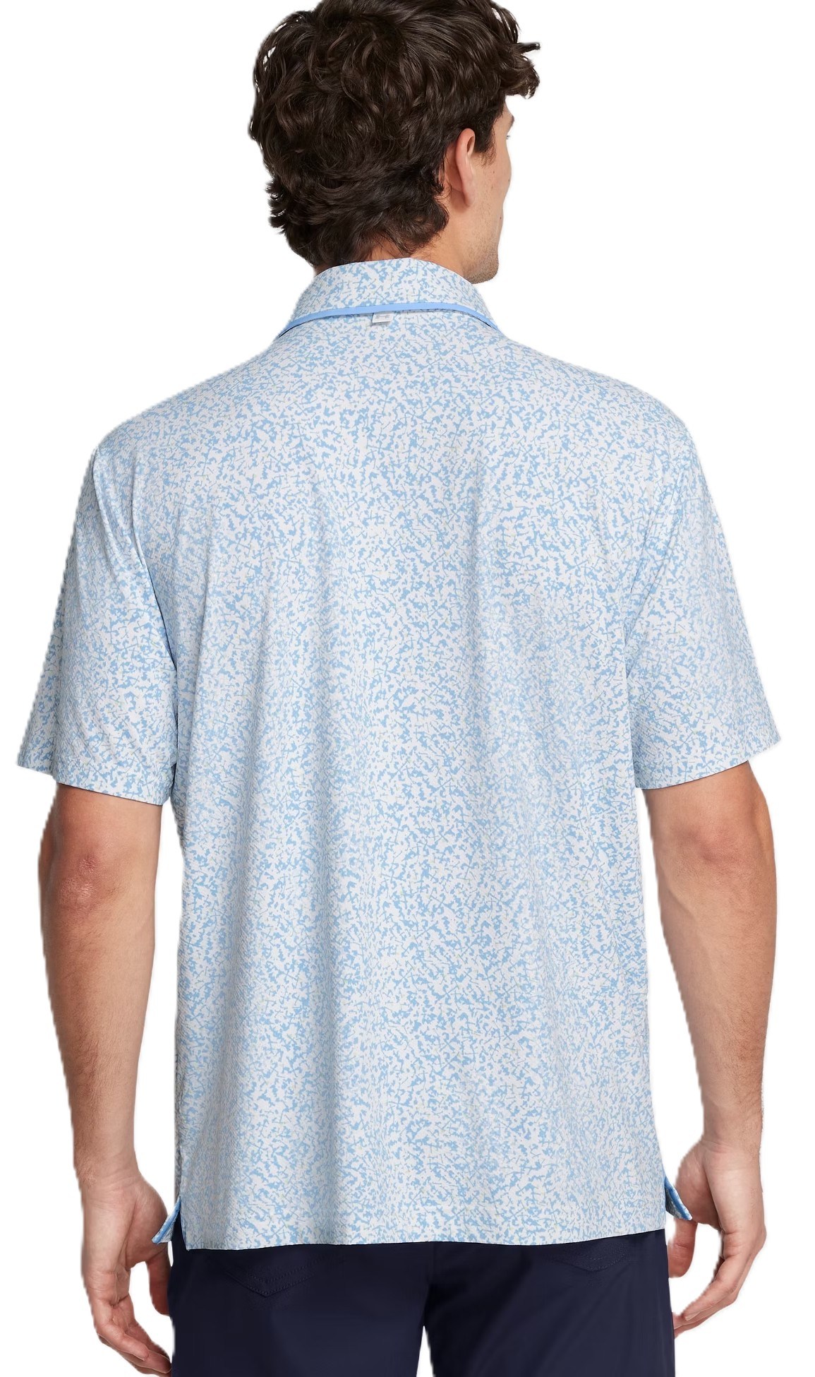 Under Armour Iso-Chill Herren Poloshirt, weiss/retro blau