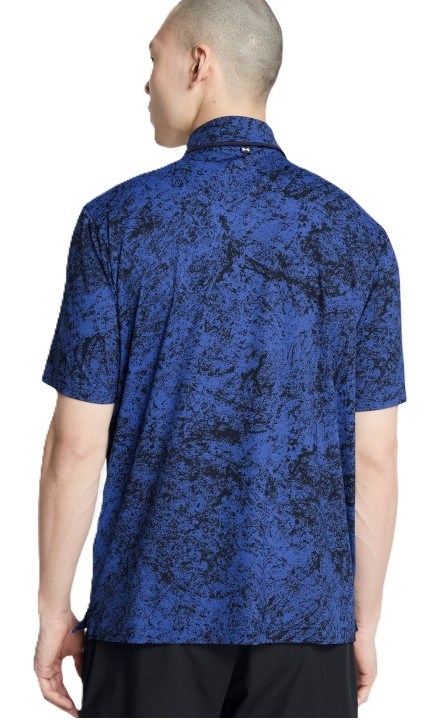 Under Armour Iso-Chill Herren Poloshirt, tech blau/dunkelblau