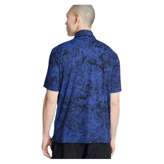 Under Armour Iso-Chill Herren Poloshirt, tech blau/dunkelblau