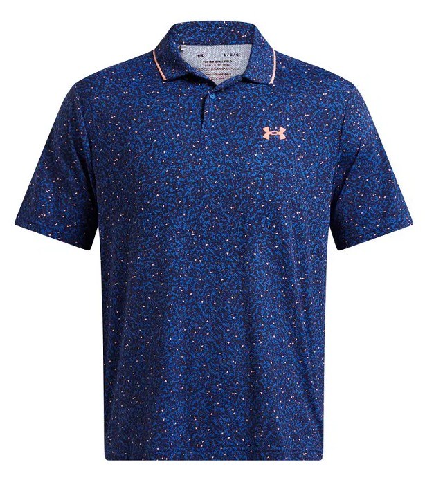 Under Armour Iso-Chill Herren Poloshirt, tech blau