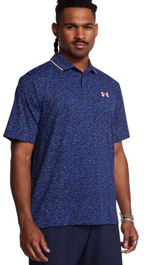 Under Armour Iso-Chill Herren Poloshirt, tech blau
