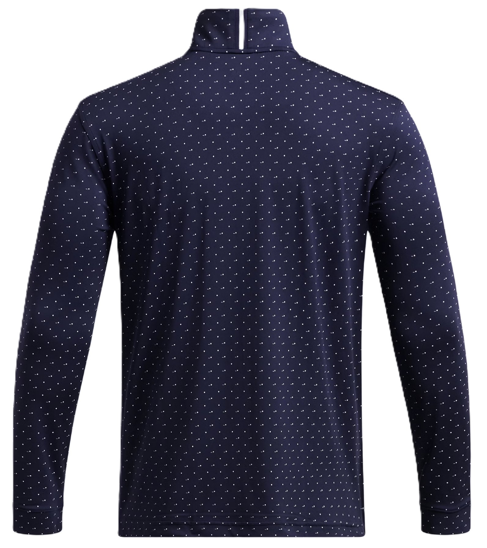 Under Armour Playoff Printed 1/4 Zip Herren Sweatshirt, dunkelblau/weiss