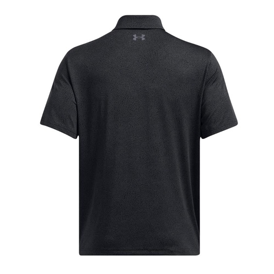 Under Armour Playoff 3.0 Printed Herren Poloshirt, black/anthracite/castlerock