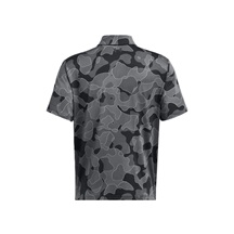 Under Armour Playoff 3.0 Printed Herren Poloshirt, schwarz