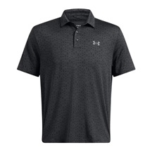 Under Armour Playoff 3.0 Printed Herren Poloshirt, anthracite/black/castlerock