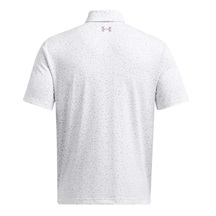 Under Armour Playoff 3.0 Printed Herren Poloshirt, weiss