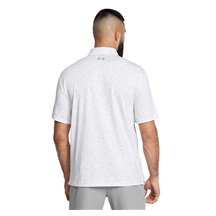 Under Armour Playoff 3.0 Printed Herren Poloshirt, weiss