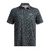 Under Armour Playoff 3.0 Printed Herren Poloshirt, midnight navy/forest green/tetra gray