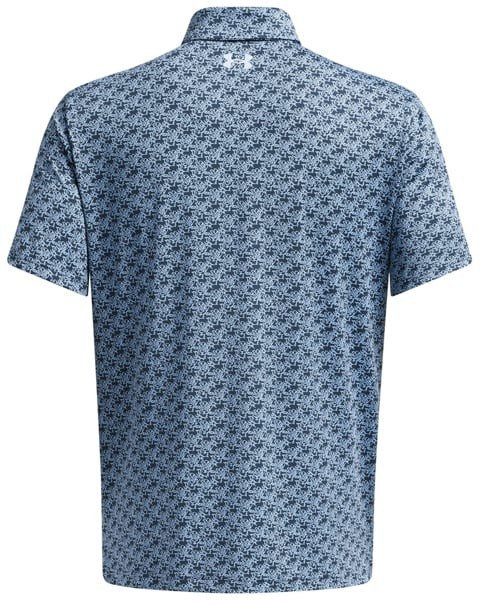 Under Armour Playoff 3.0 Printed Herren Poloshirt, blau