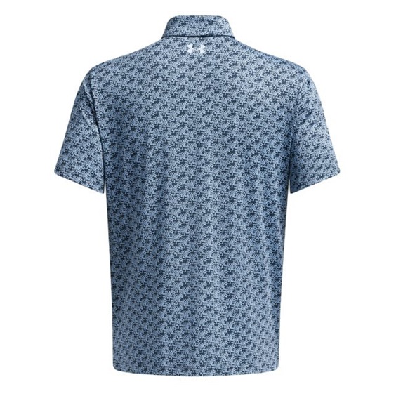 Under Armour Playoff 3.0 Printed Herren Poloshirt, blau