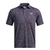 Under Armour Playoff 3.0 Printed Herren Poloshirt, blau/weinrot