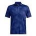 Under Armour Playoff 3.0 Printed Herren Poloshirt, blau/schwarz